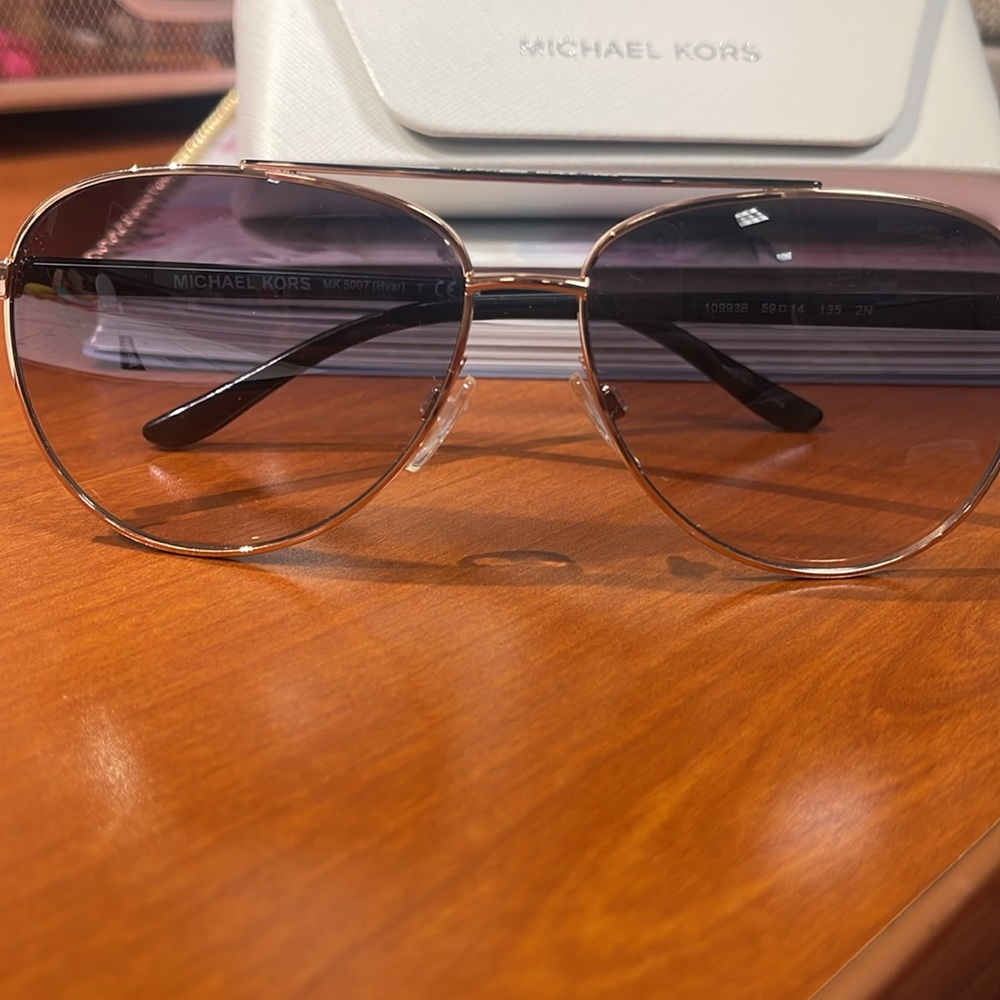 Michael Kors Aviator Sunglasses